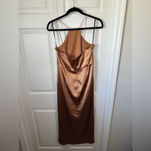 Size 10 After Six Dress in Toffee 6829 - Picture 2 of 5